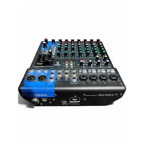 Used Yamaha MG10XU 10 Channel Mixer with Effects Unpowered Mixer