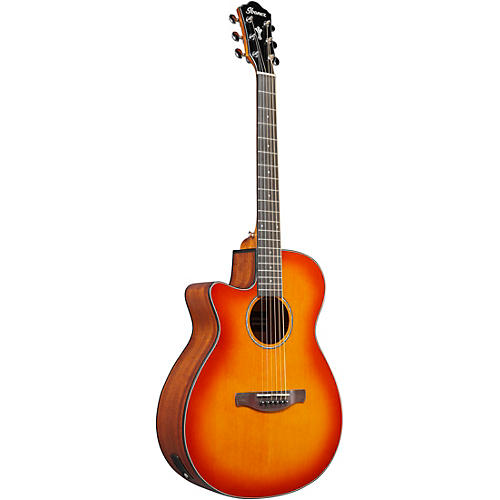 Ibanez AEG58L Cutaway Left-Handed Acoustic Electric Guitar Violin Burst