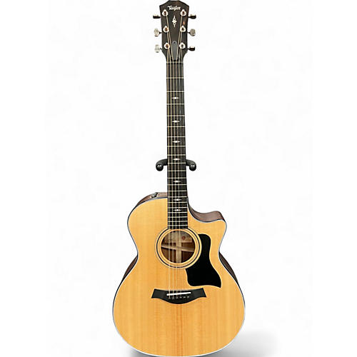 Used Taylor 314CE Natural Acoustic Electric Guitar Natural