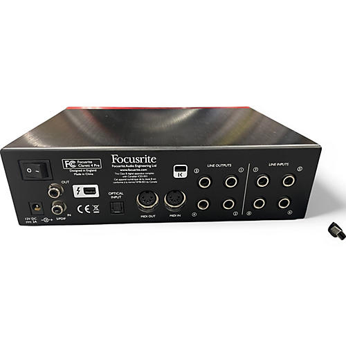 Used Focusrite Clarett 4Pre Audio Interface