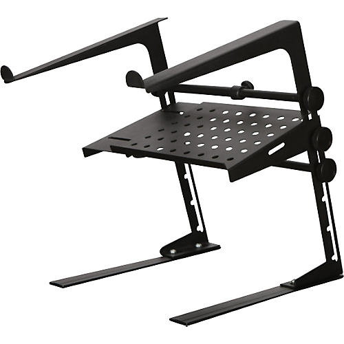 DR Pro DJ Laptop Stand and Shelf Bundle Black