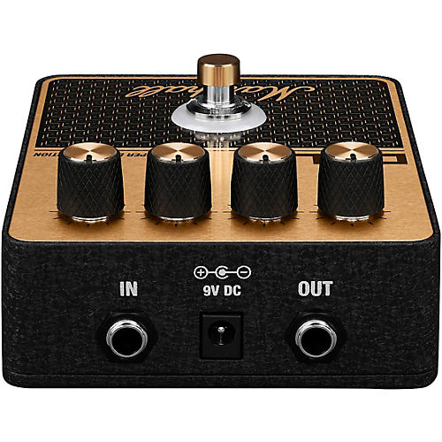 Marshall DSL Overdrive Effects Pedal Black and Gold