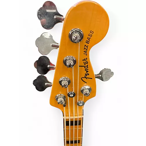 Used Fender American Ultra Jazz Bass V Arctic Pearl Electric Bass Guitar Arctic Pearl