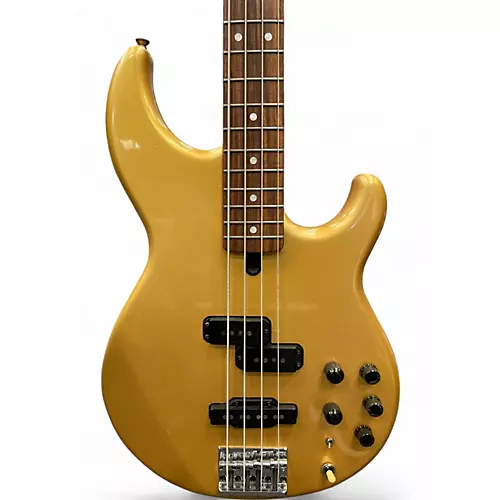 Used 1980s Yamaha BB1100S Gold Electric Bass Guitar Gold
