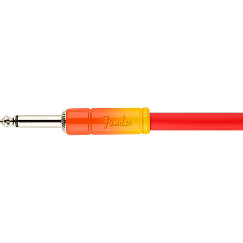 Fender Ombre Straight to Straight Instrument Cable 10 ft. Tequila Sunrise