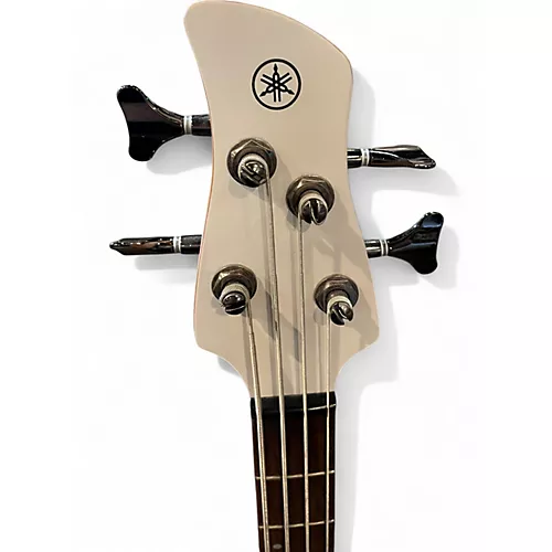 Used Yamaha  TRBX504 White Electric Bass Guitar White