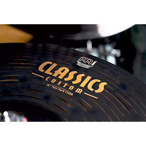MEINL Classics Custom Dark Thin Crash Cymbal 18 in.