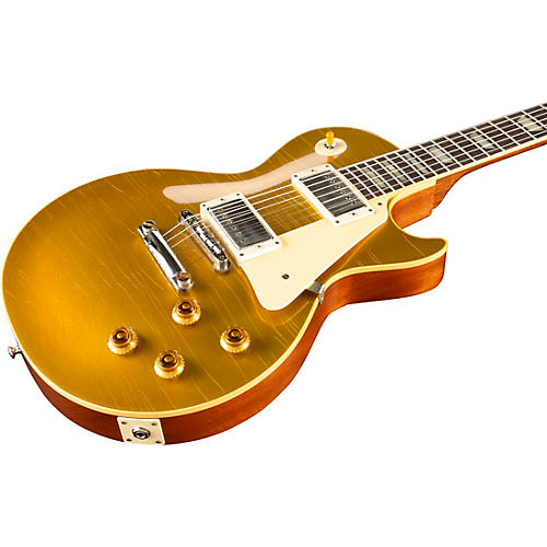 Gibson Custom Murphy Lab 1957 Les Paul Goldtop Reissue Ultra Light Aged Electric Guitar Double Gold