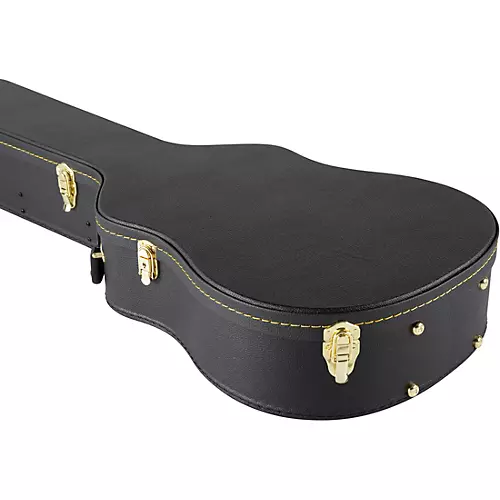 Musician's Gear Deluxe Dreadnought Case Black