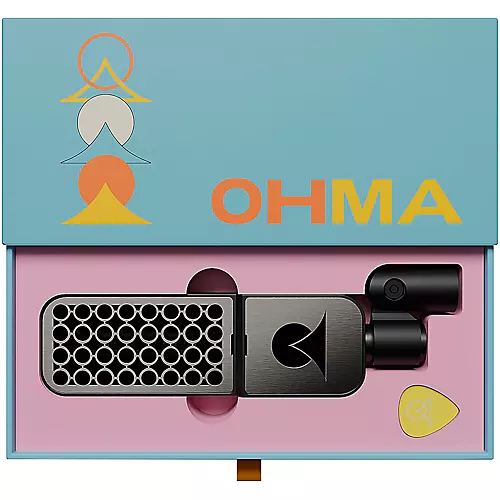 Ohma World Holes Ribbon Microphone Black & Black