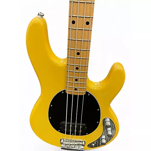 Used Sterling by Music Man string ray yellow Electric Bass Guitar yellow