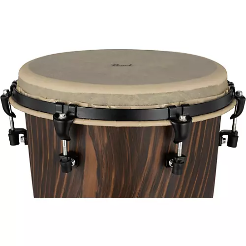 Pearl Top Tuned Djembe With Seamless Synthetic Shell 12 in. Artisan Straight Grain Limba