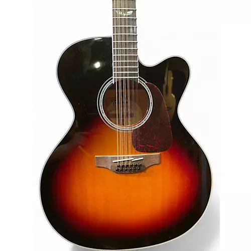 Used Takamine GJ72CE-12 Sunburst 12 String Acoustic Electric Guitar Sunburst