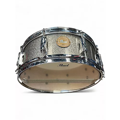 Used Pearl 14X5.5 Limited Edition SST Snare Grey Sparkle Drum Grey Sparkle 211
