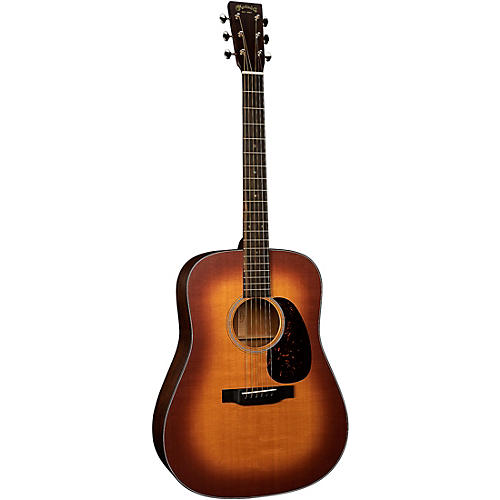 Martin D-18 Satin Acoustic Guitar Amber Burst