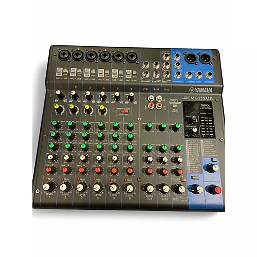 Used Yamaha MG12XU Unpowered Mixer
