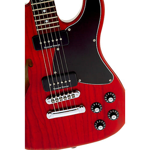 Fender Jim Adkins JA-90 Telecaster Thinline Electric Guitar Arctic White