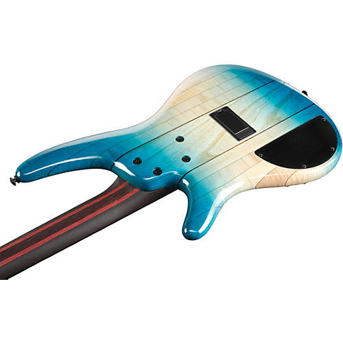 Ibanez Premium SR4CMLTD 4-String Electric Bass Guitar Caribbean Islet Low Gloss