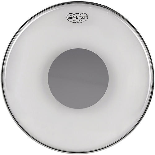 Ludwig Silver Dot Clear Batter Head 14 in.