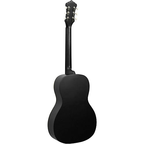 Recording King Dirty 30s 7 Single 0 RPS-7 Acoustic Guitar Black