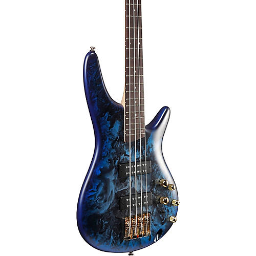 Ibanez SR300EDX Electric Bass Guitar Cosmic Blue Frozen Matte