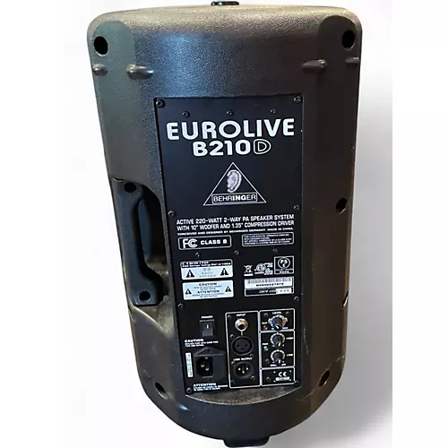 Used Behringer B210D 10in 220W Powered Speaker