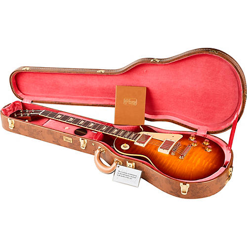 Gibson Custom Historic '60 Les Paul Standard VOS Electric Guitar Iced Tea Burst