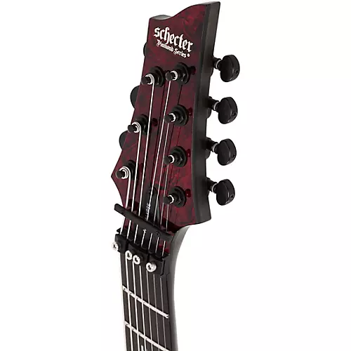 Schecter Guitar Research C-7 FR-S Apocalypse 7-String Electric Guitar Red Reign