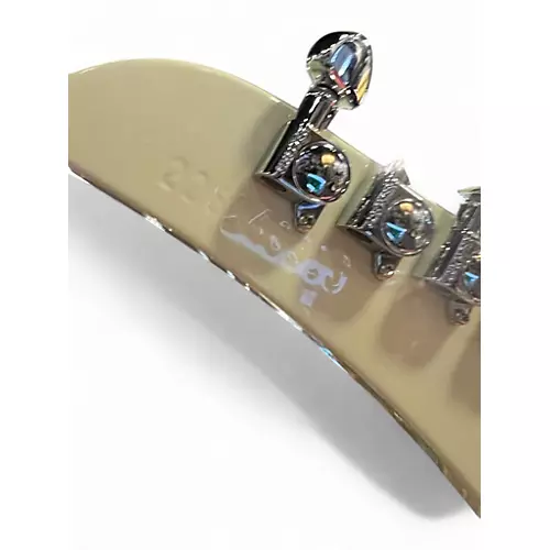 Used 2024 Gibson '70s Explorer Classic White Solid Body Electric Guitar Classic White