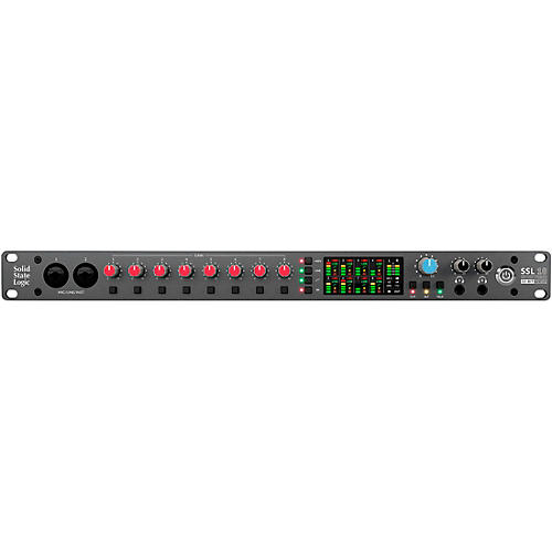 Solid State Logic SSL 18 USB-C Audio Interface with Alpha 8 Expander & UF1 DAW Control Center Bundle