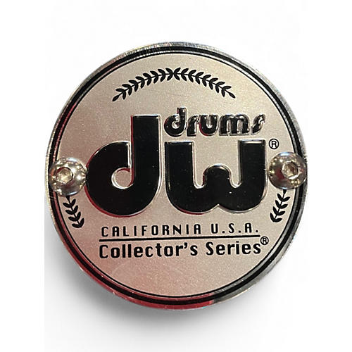 Used DW 8X14 Collector's Series Snare Blue Sparkle Drum Blue Sparkle 18