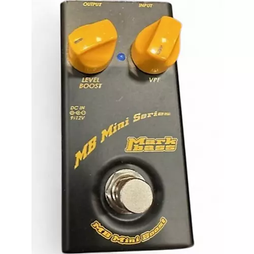 Used Markbass MB MINI BOOST Effect Pedal