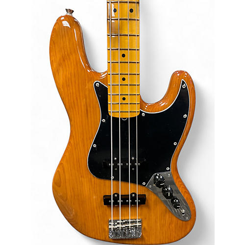 Used Fender American Professional Jazz Bass Natural Electric Bass Guitar Natural