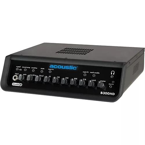 Acoustic B300HD 300W Bass Amp Head