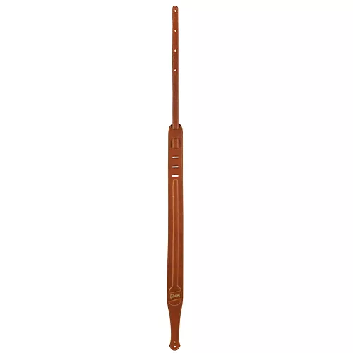 Gibson Classic Leather Guitar Strap with Suede Back Brown