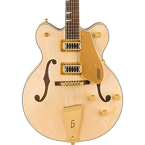 Gretsch Guitars G5476G-12 Limited-Edition Electromatic Classic Hollowbody Double-Cut 12-String Electric Guitar With Gold Hardware Natural