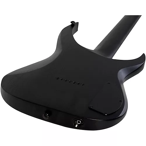 Schecter Guitar Research KM-7 MK-III Legacy Left-Handed 7-String Electric Guitar Transparent White Satin