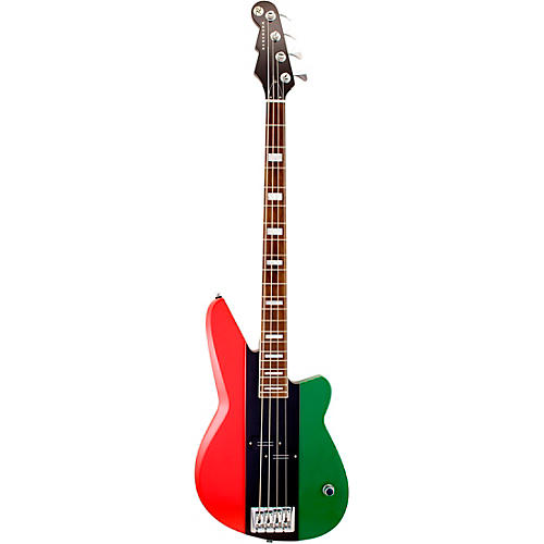 Reverend Meshell Ndegeocello Fellowship Electric Bass Guitar Flag