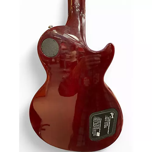 Used 2018 Gibson Les Paul Studio HP Left-Handed Wine Red Solid Body Electric Guitar Wine Red