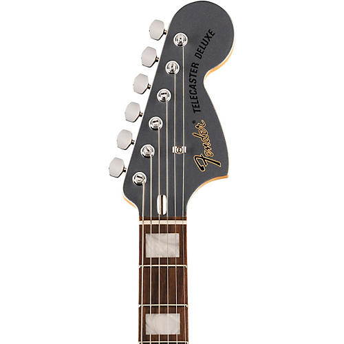 Fender Chris Shiflett Cleaver Telecaster Deluxe Electric Guitar Charcoal Frost Metallic