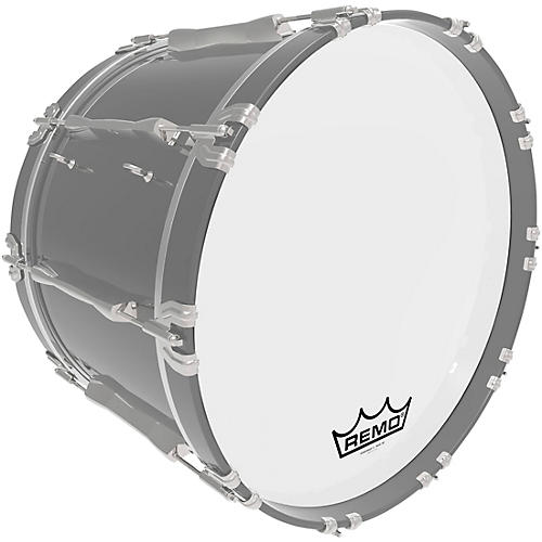 Remo Powermax 2 Ultra White Crimplock Bass Drum Head 20 in.