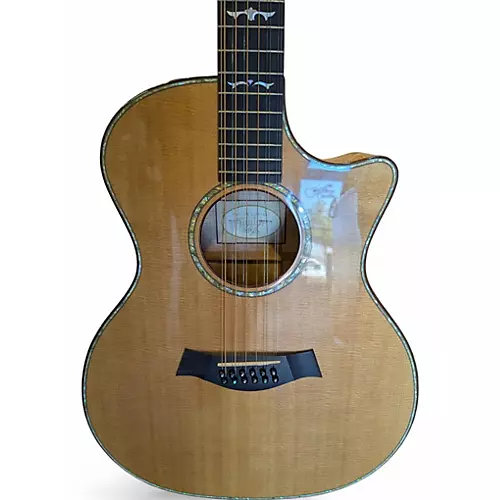 Used 2003 Taylor 954ceL2 Natural 12 String Acoustic Electric Guitar Natural