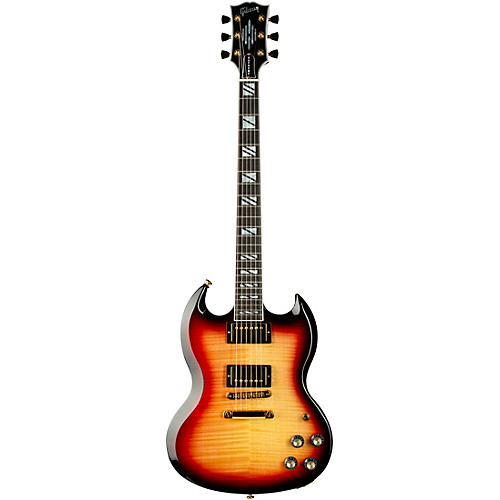 Gibson SG Supreme Electric Guitar Translucent Ebony Burst
