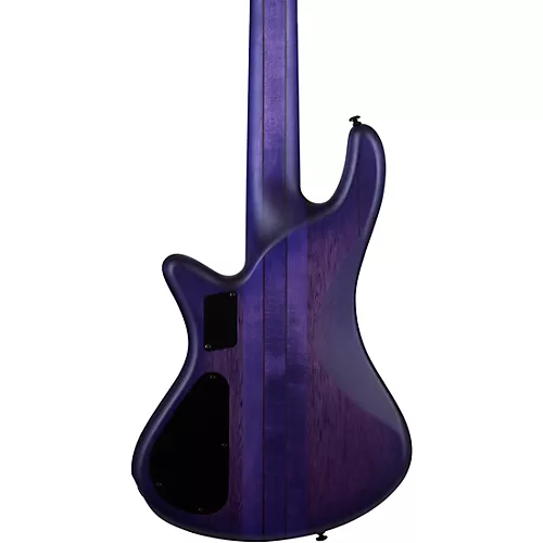 Schecter Guitar Research Limited-Edition Stiletto Studio-5 5-String Bass Transparent Purple Burst