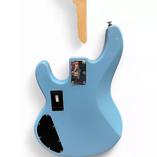 Used Sterling by Music Man Ray4 HH Chopper Blue Electric Bass Guitar Chopper Blue