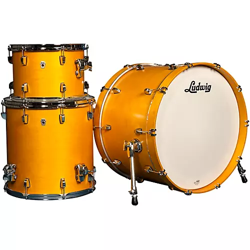 Ludwig NeuSonic 3-Piece Fab Shell Pack With 22