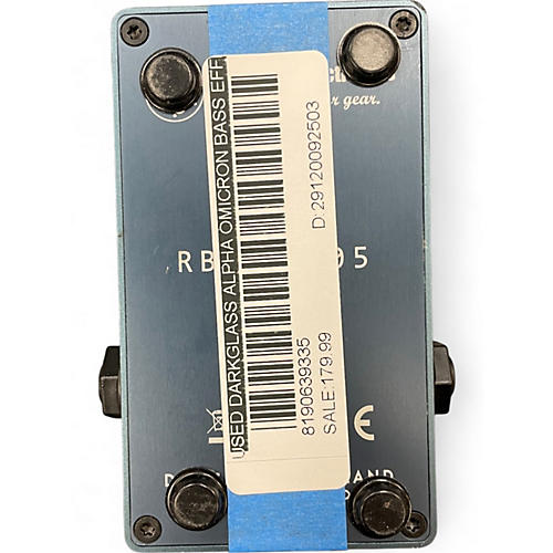 Used Darkglass Alpha Omicron Bass Effect Pedal