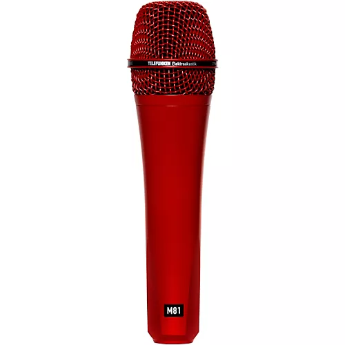 TELEFUNKEN M81 Supercardioid Dynamic Handheld Vocal Microphone White