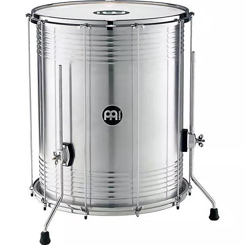 MEINL Aluminum Surdo With Legs Silver 18 In X 22 In