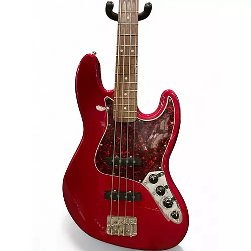 Used 2001 Fender JAZZ BASS RED Electric Bass Guitar RED